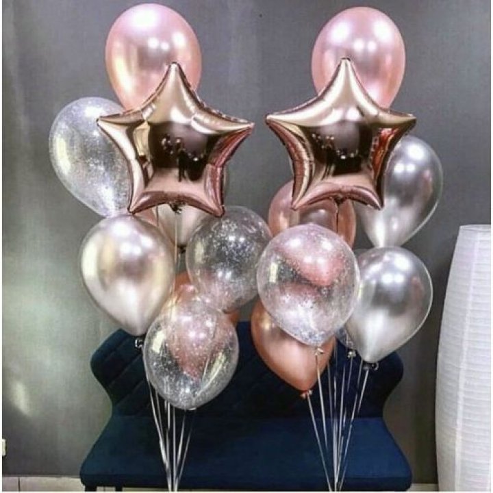 Фонтаны шаров "Дубль старт" в Смоленске