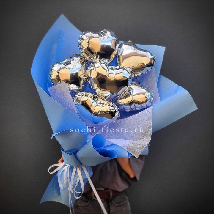 Букет из шаров сердец  №2 в Смоленске