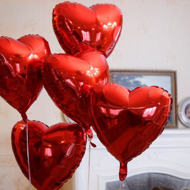 Фольгированный шар "Сердце" в Смоленске