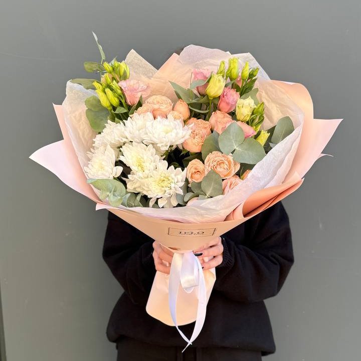 Букет "Персиковая нежность" в Смоленске