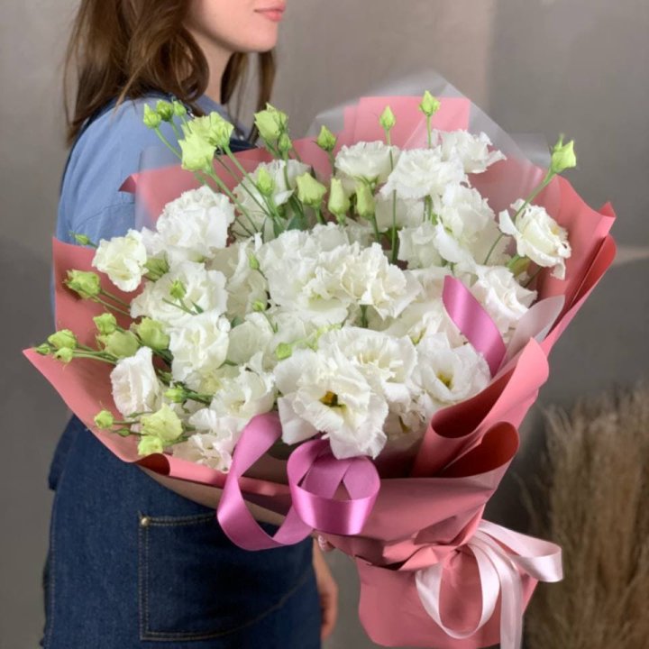 Букет эустом "Пудра" в Смоленске