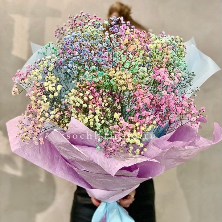 Радужные гипсофилы №2 в Смоленске