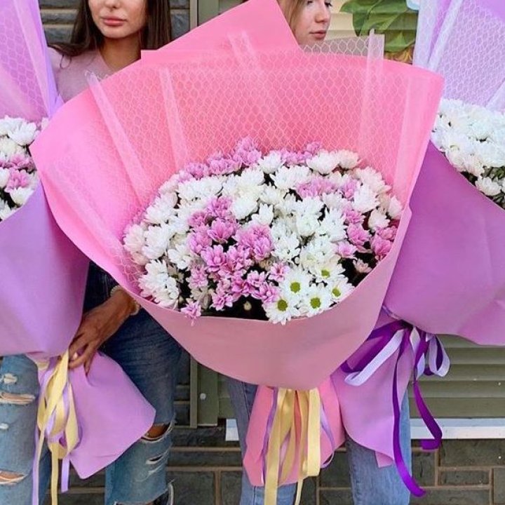 Букет хризантем №3 в Смоленске