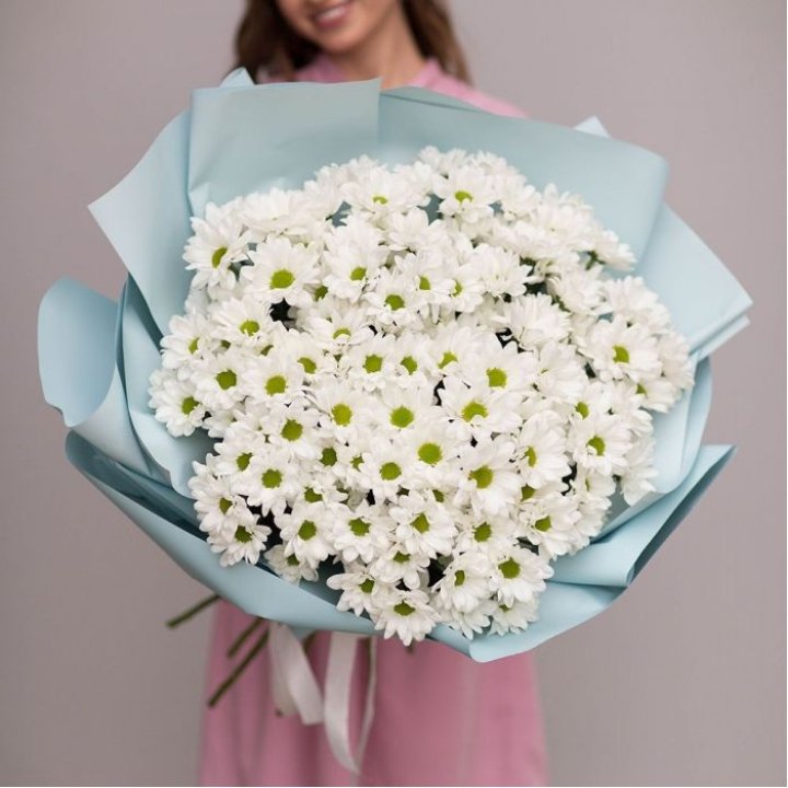  Букет хризантем "Бон-бон" в Смоленске