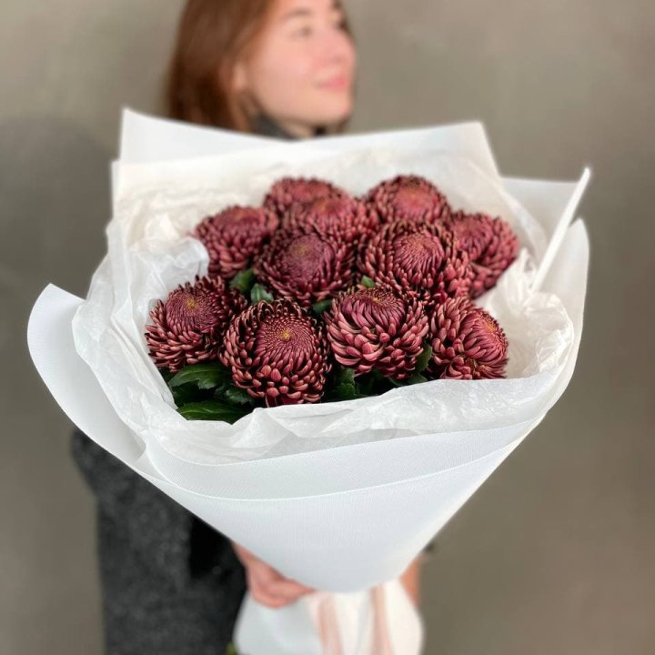 Букет хризантем "Касиопия" в Смоленске