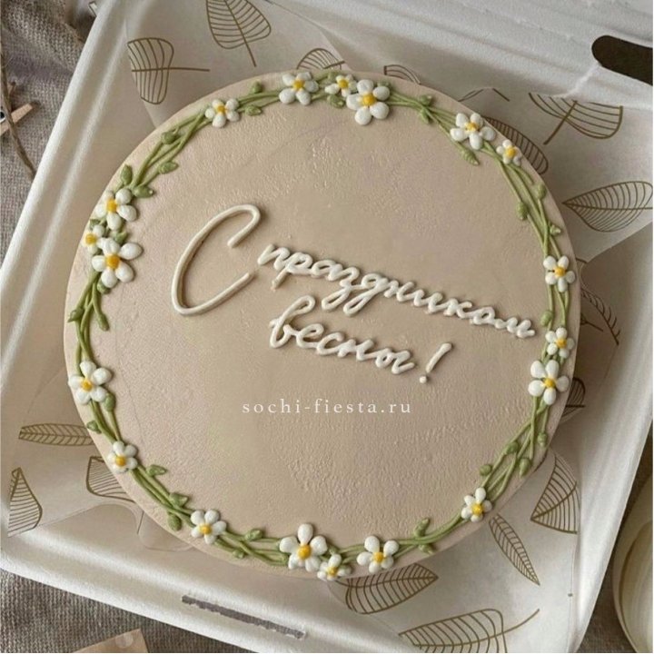 Бенто-торт "C праздником весны!"  в Смоленске