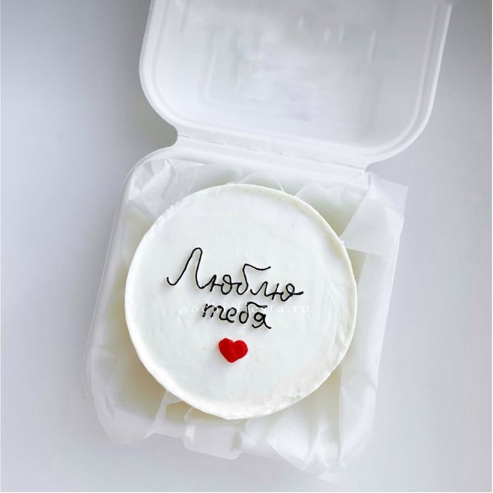 Бенто-торт "Люблю Тебя"  в Смоленске