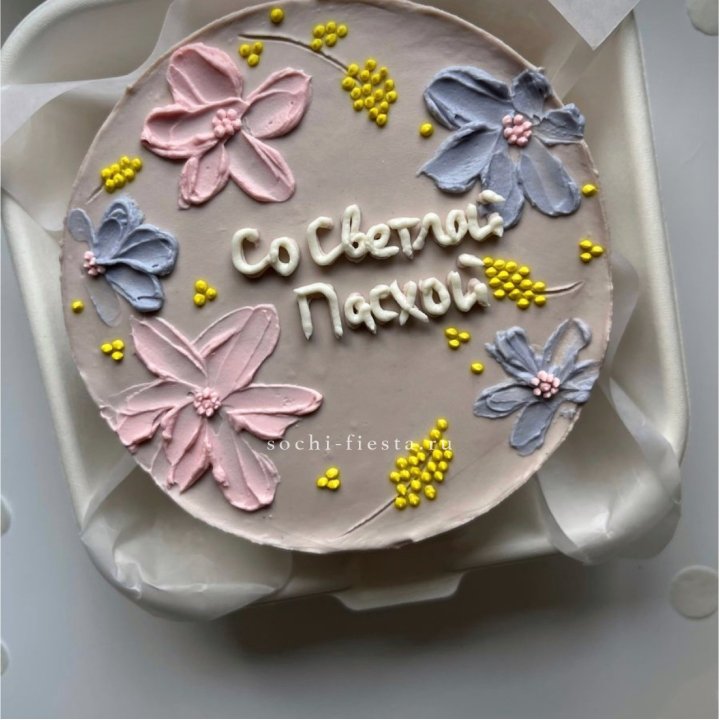 Бенто-торт "Светлой Пасхи" 3 в Смоленске