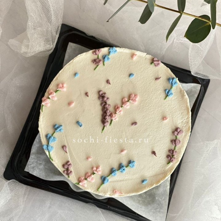 Бенто-торт "Лаванда" в Смоленске