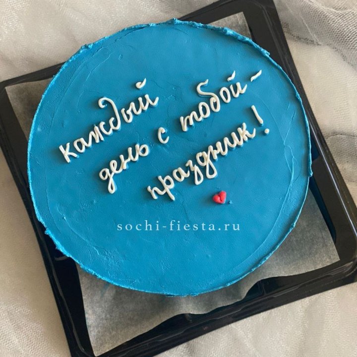 Бенто-торт "Каждый день с тобой праздник"  в Смоленске