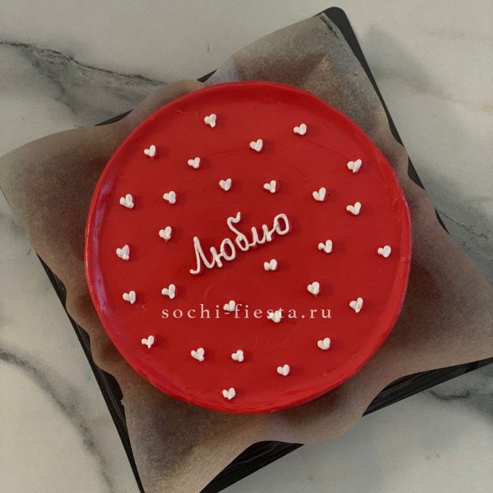 Бенто-торт "Люблю" в Смоленске