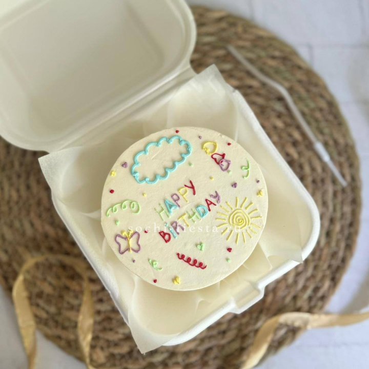 Бенто-торт "С днем рождения!"  в Смоленске