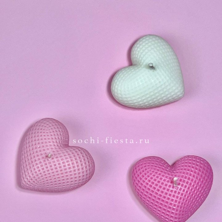 Набор свеч сердец в Смоленске