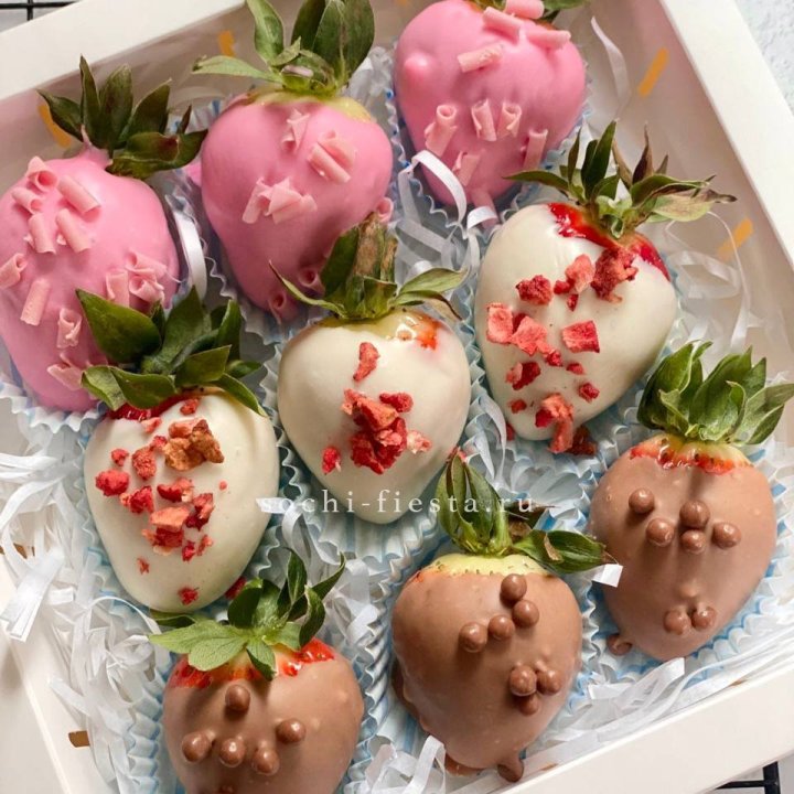 Клубника в шоколаде 9 ягод в Смоленске