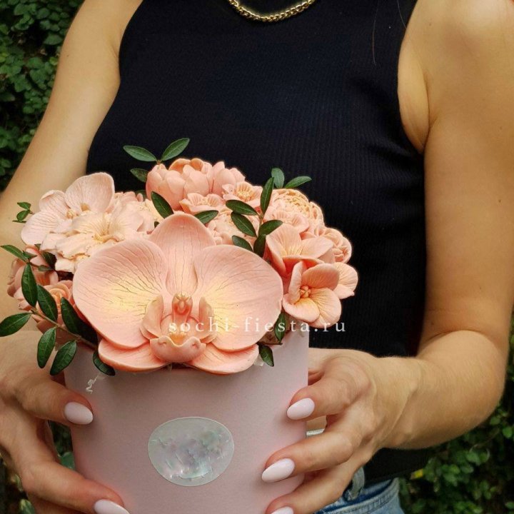 Шоколадный букет Орхидей в Смоленске