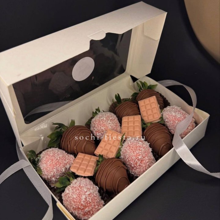 Клубника в шоколаде 10 ягод №2 в Смоленске