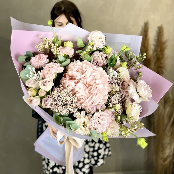 Дизайнерский букет "Трели кримс" в Смоленске