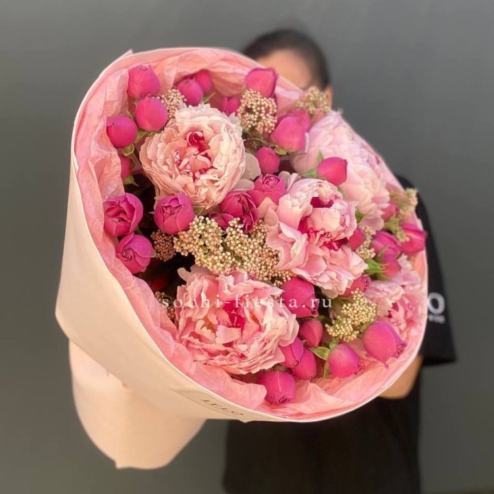 Букет с пионами "Преференс" в Смоленске