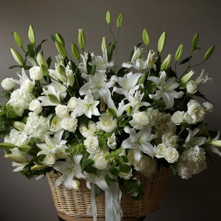 Цветочная корзина макси №3 в Смоленске