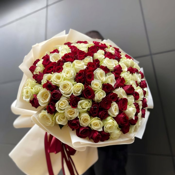 101 высокая импортная роза  в Смоленске