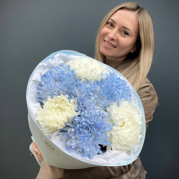 Букет из 7 хризантем  в Смоленске