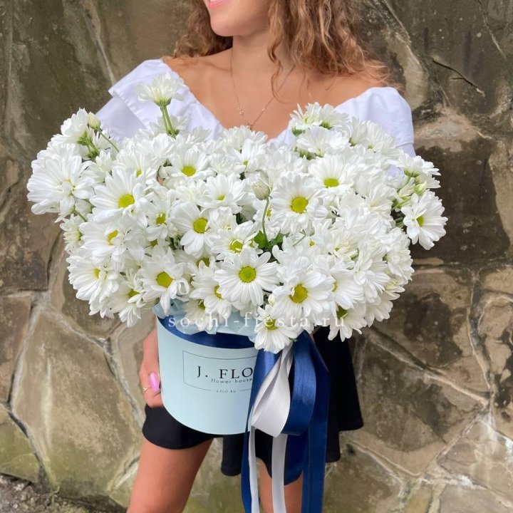 Коробка с хризантемами №2 в Смоленске