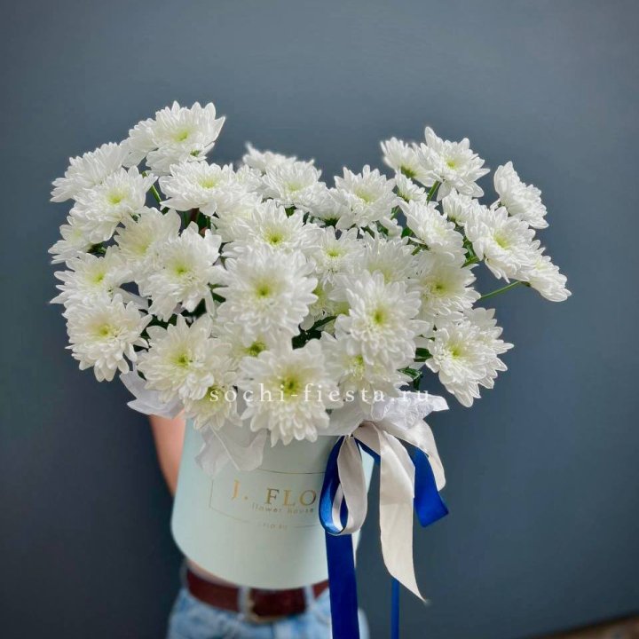 Коробка с хризантемами №3 в Смоленске