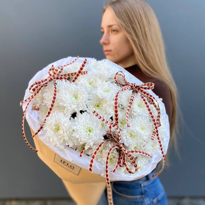 Букет "Хризантемы с любовью" в Смоленске