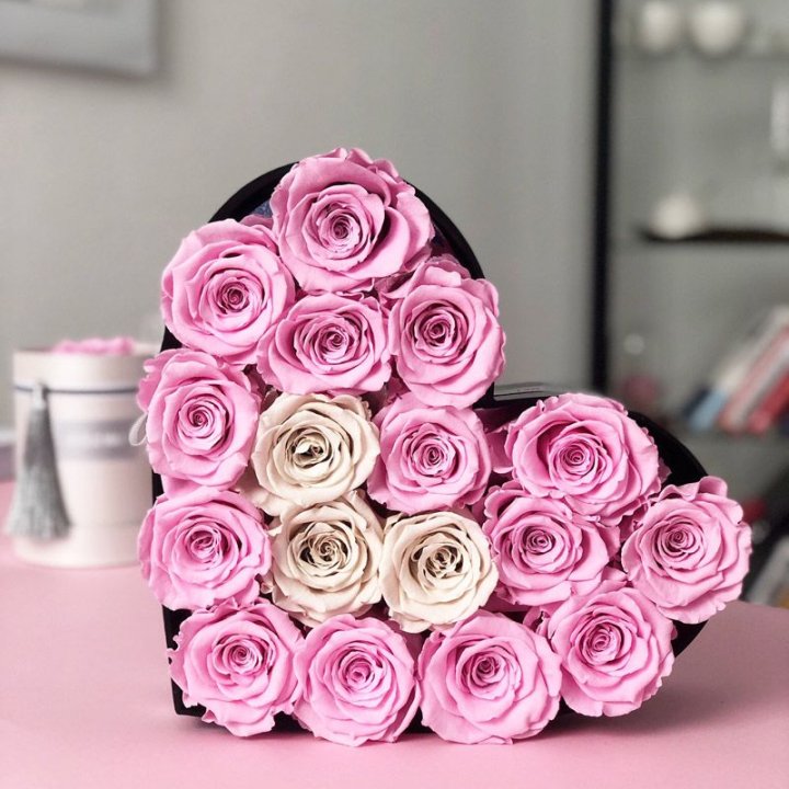 Сердце из роз в Смоленске