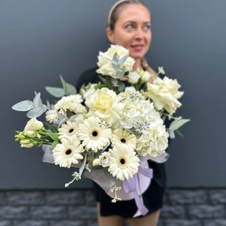 Цветочный бокс "Лавандовый сон" в Смоленске