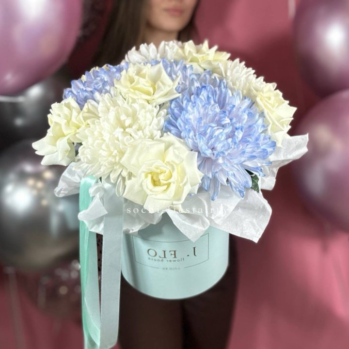 Коробка с цветами "Вольта" в Смоленске