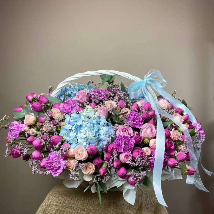 Авторская корзина "Лавандерия" в Смоленске