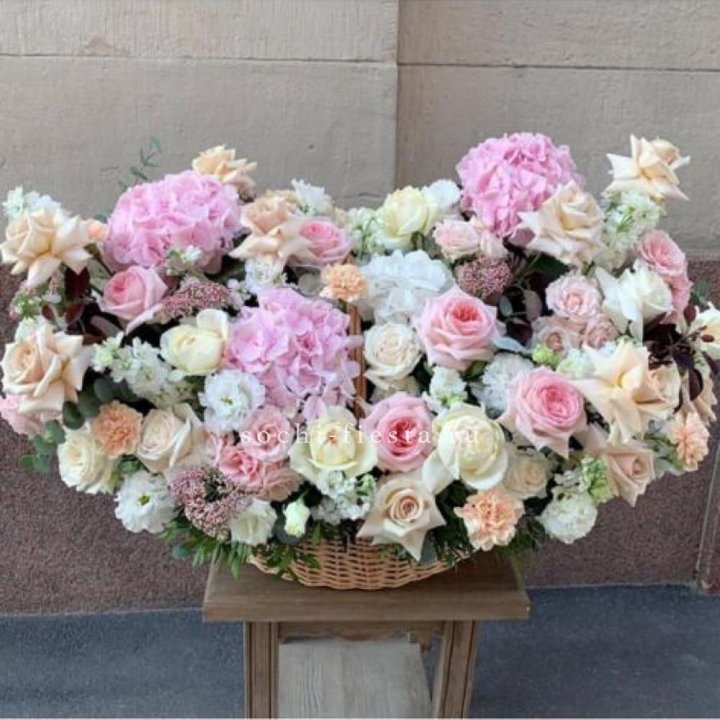 Цветочная корзина макси N2 в Смоленске