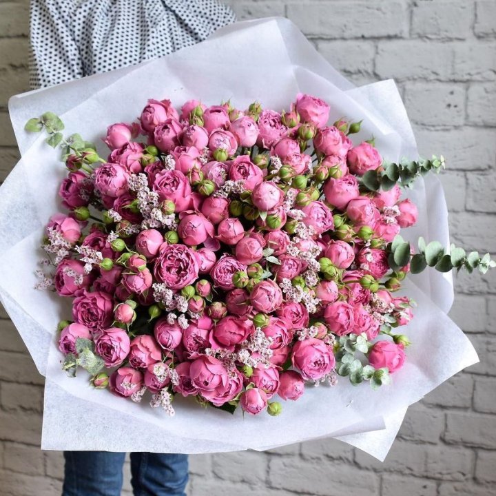 51 кустовая роза в Смоленске