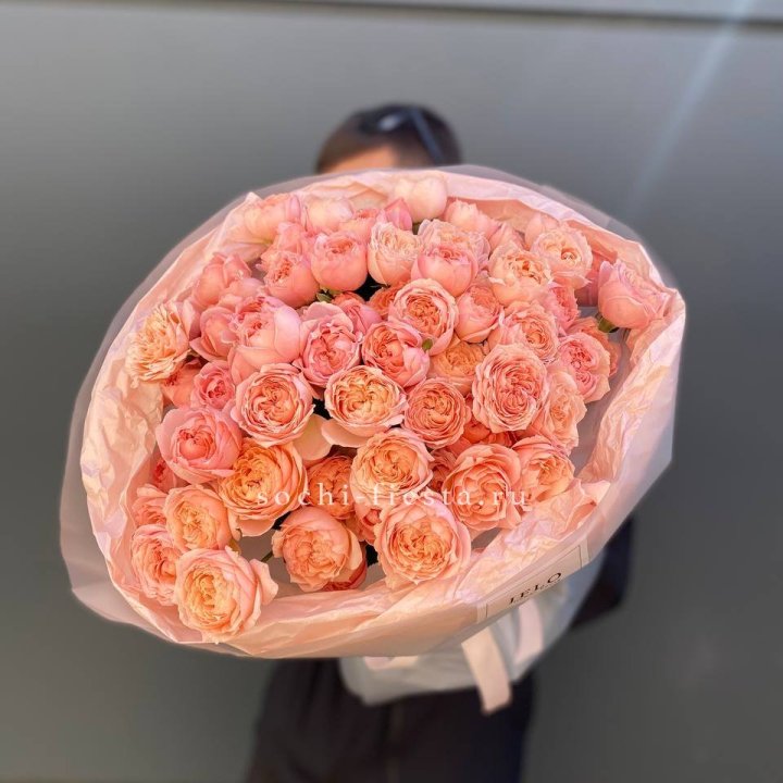 Букет из 21 пионовидной розы Джульетта в Смоленске