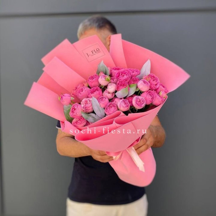 Пионовидные розы баблс №2 в Смоленске