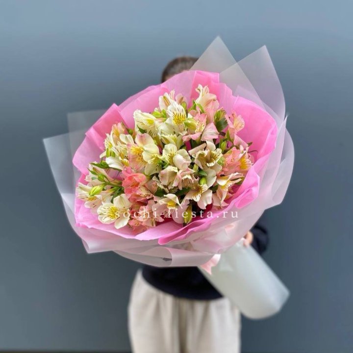 букет альстромерий "Черри" в Смоленске