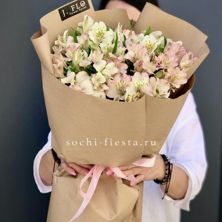 17  альстромерий в крафте в Смоленске