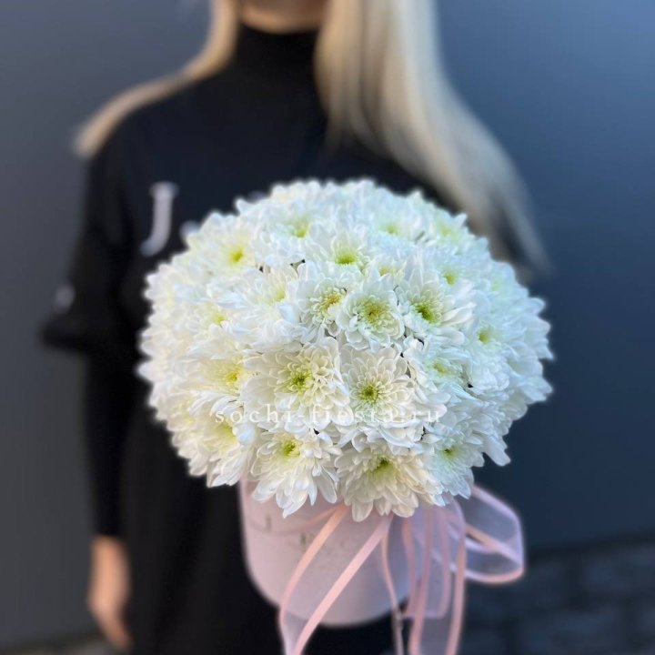 Коробка с хризантемами №1 в Смоленске