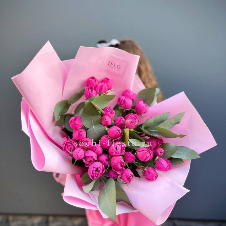 Пионовидные розы баблс в Смоленске