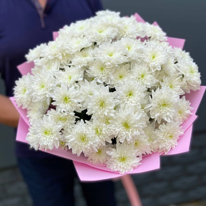  Букет 15 хризантем  в Смоленске