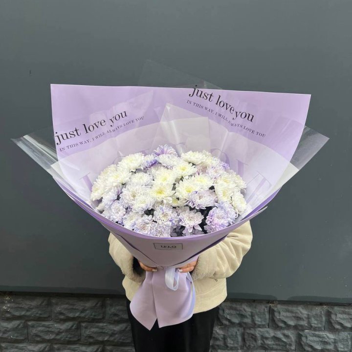 9 воздушных хризантем в Смоленске