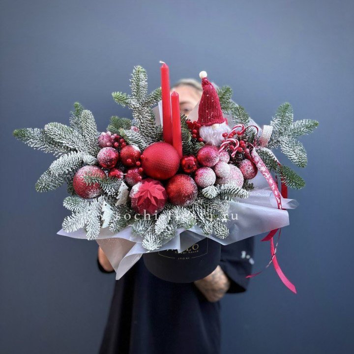 Композиция "Мери крисмас ред" в Смоленске