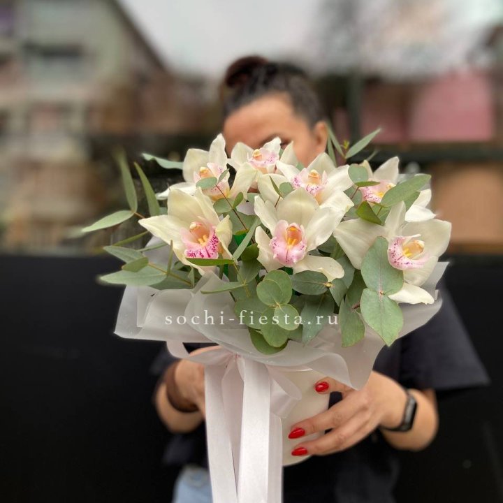 Бокс с орхидеями в Смоленске