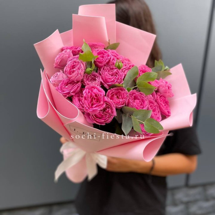 Пионовидные розы мисти баблс N.2 в Смоленске