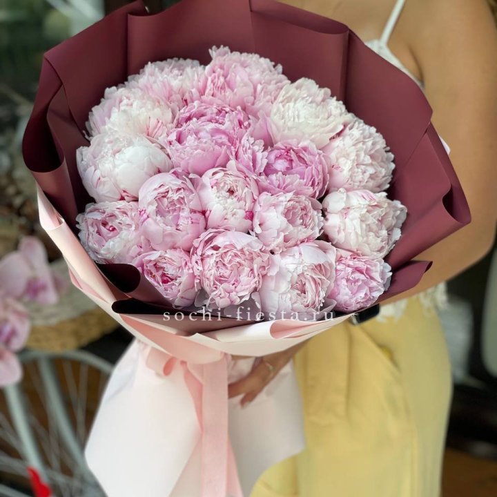 Букет с пионами №5 в Смоленске