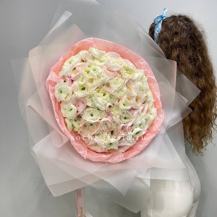 113 ранункулюсов  в Смоленске