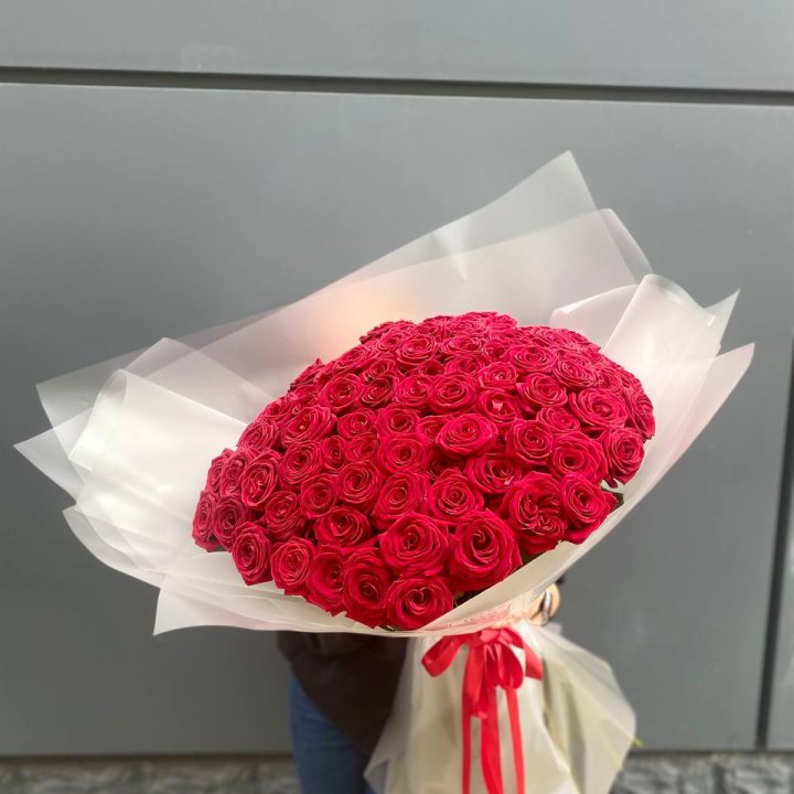 101 высокая роза в Смоленске