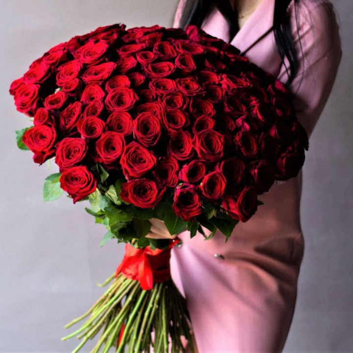 101 высокая роза в Смоленске