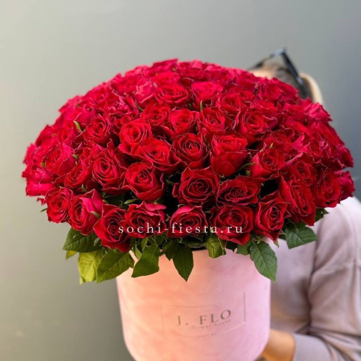 101 кенийская роза в цилиндре в Смоленске